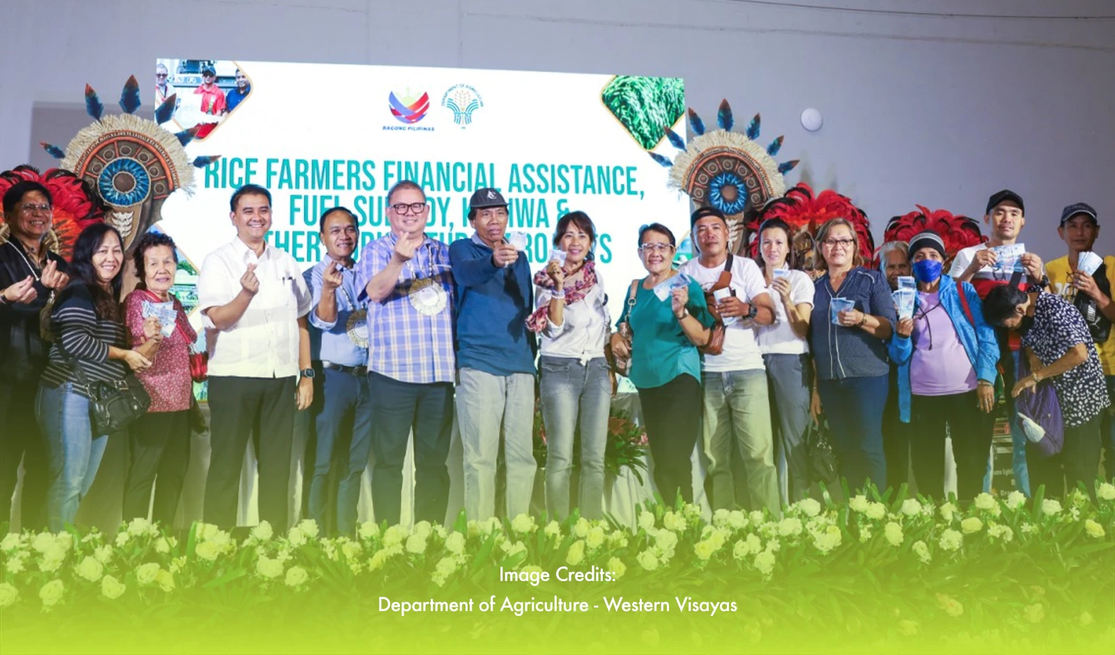 DA Grants P900 Million For Agr-FIshery Groups In Western Visayas