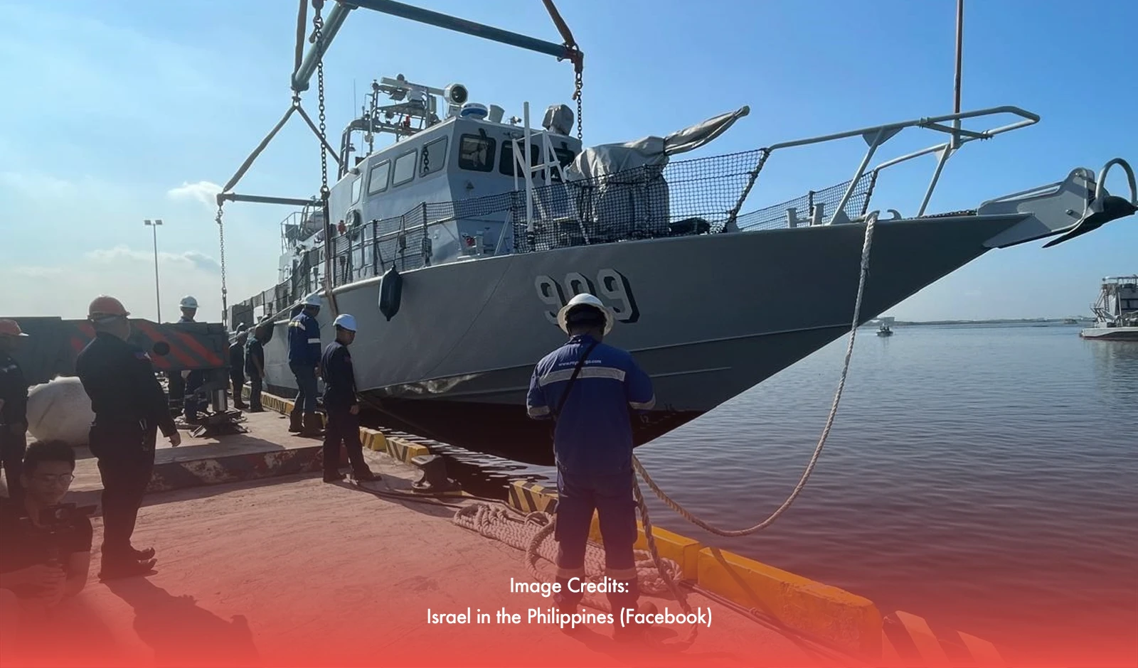 Philippine Navy Launches First Locally Assembled FAIC-M At Cavite Shipyard