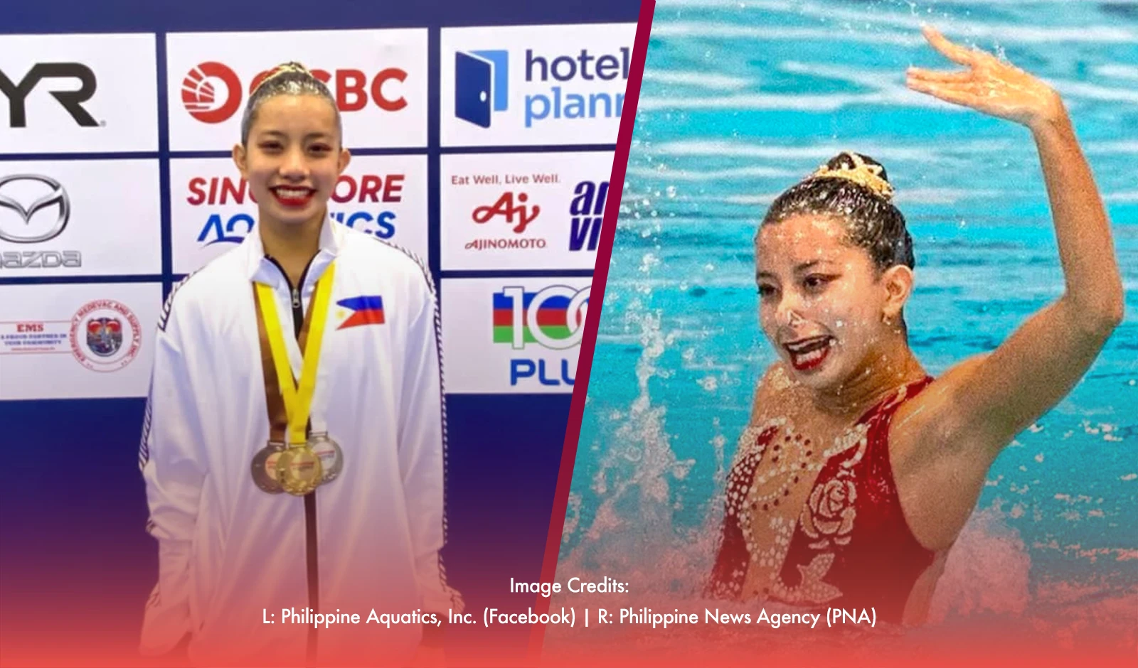 US-Based Pinay Wins Three Medals In Singapore Artistic Swimming