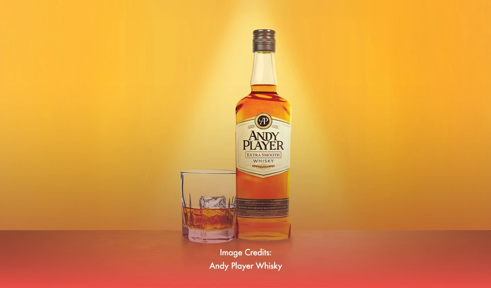 Holidays are about to be extra smooth with Andy Player Whisky Photo caption: Are you ready this season? Because it's time for Andy.