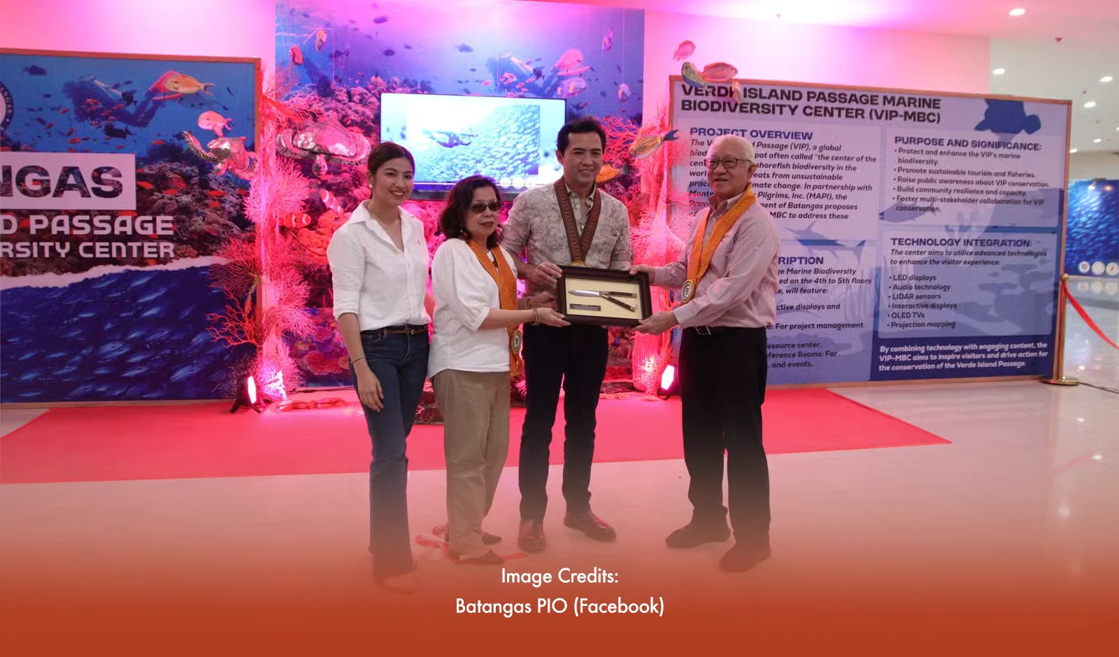 Batangas Opens Verde Island Passage Marine Biodiversity Center