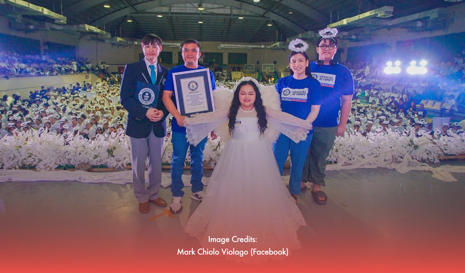 San Rafael, Bulacan Sets Guinness World Record For Largest Angel Gathering