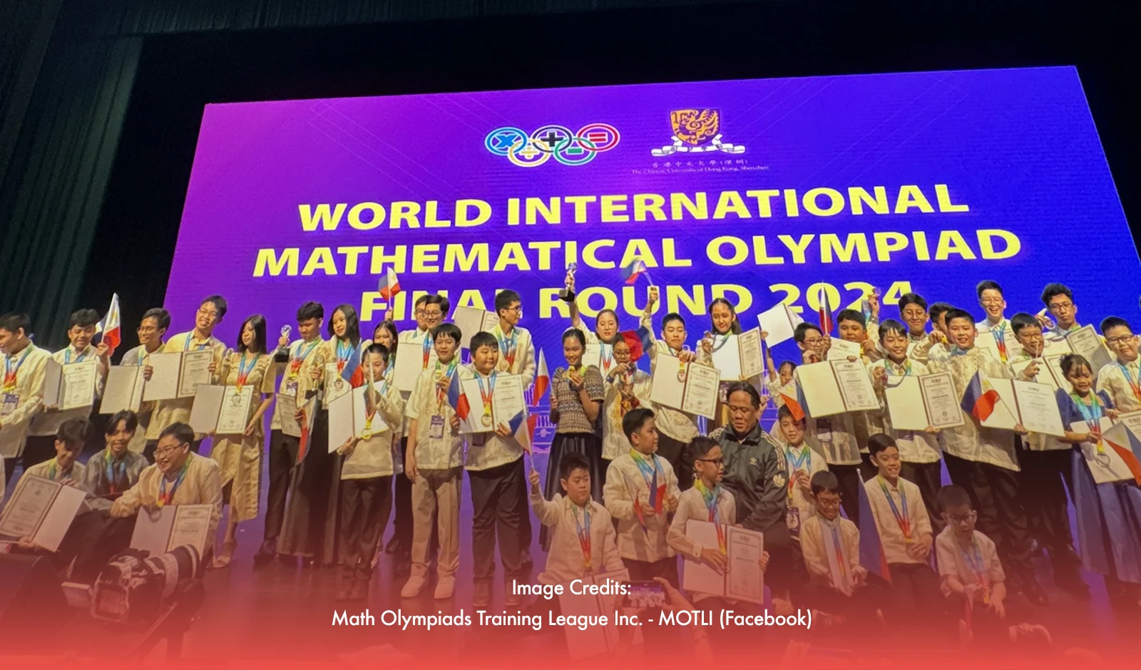 PH Bags 40 Medals In China Math Olympiad