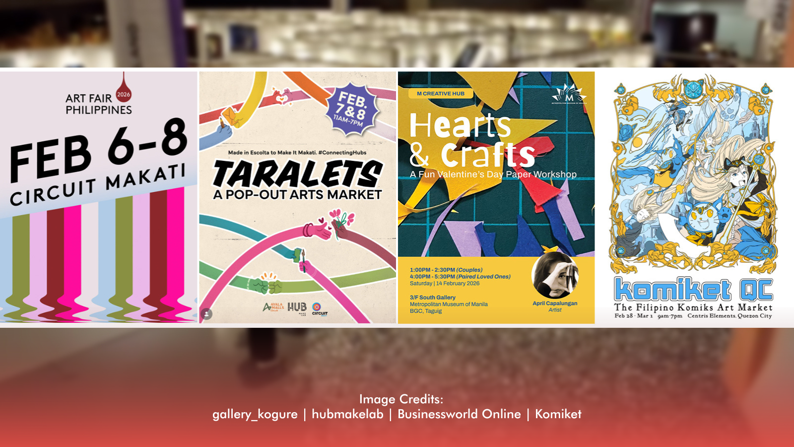 Where To Go During National Arts Month: Top Events in Manila This February