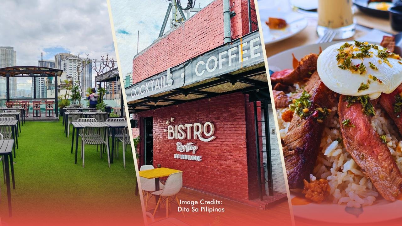 A bistro in the sky.