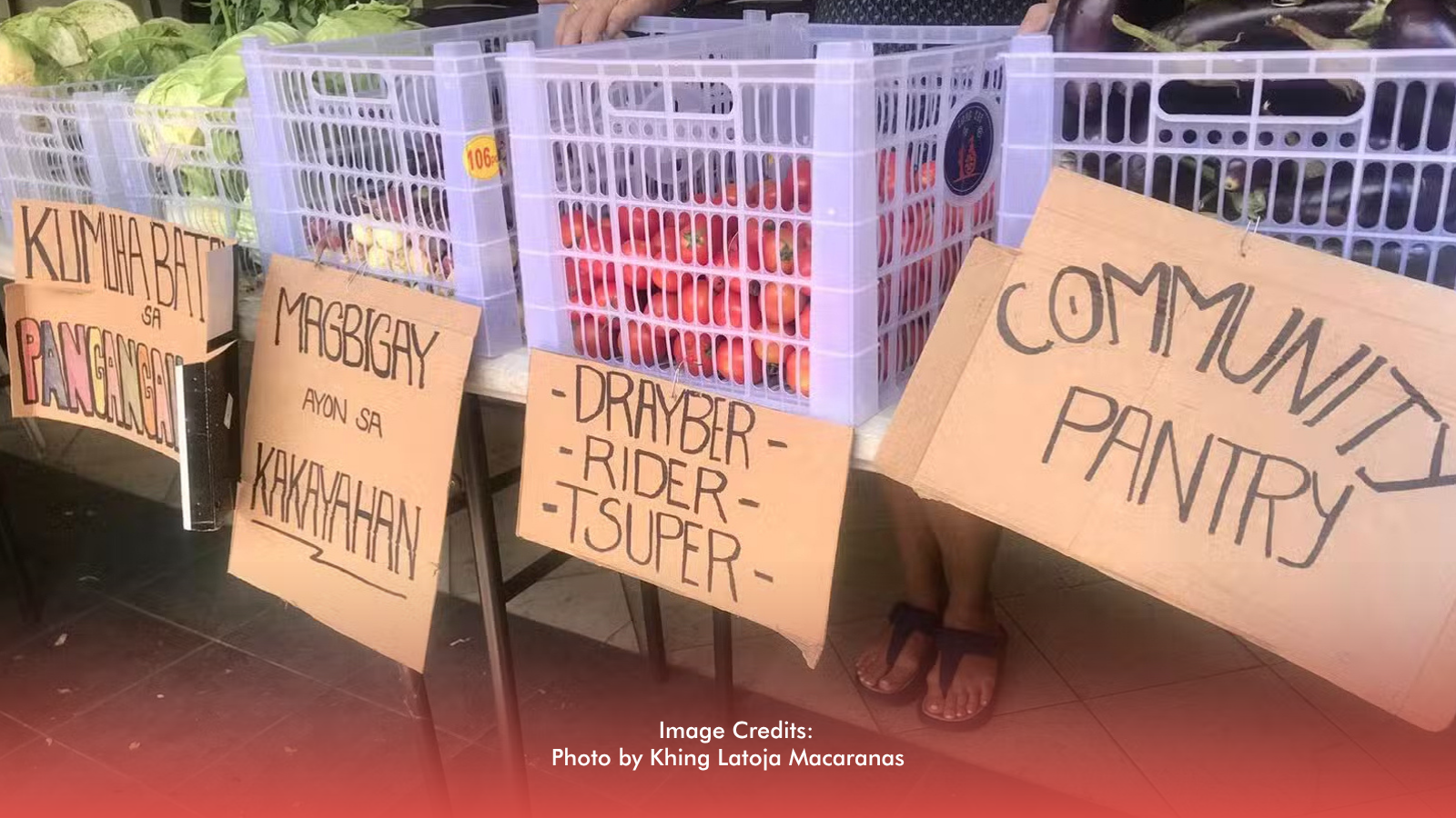 Community Pantries Return Amid Transport Strike