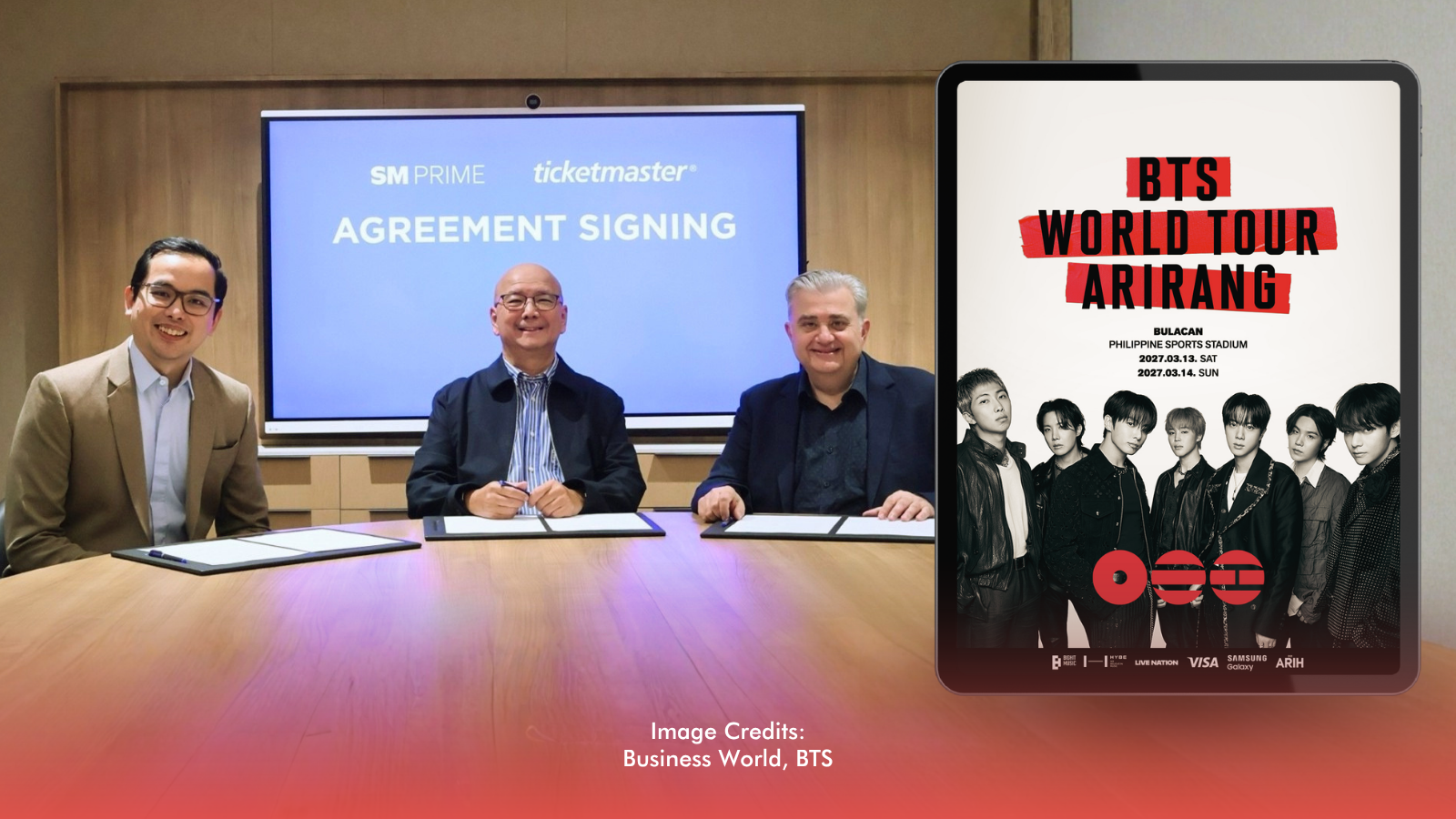 SM Prime, Ticketmaster Launch PH Platform Ahead of BTS Concert Sales