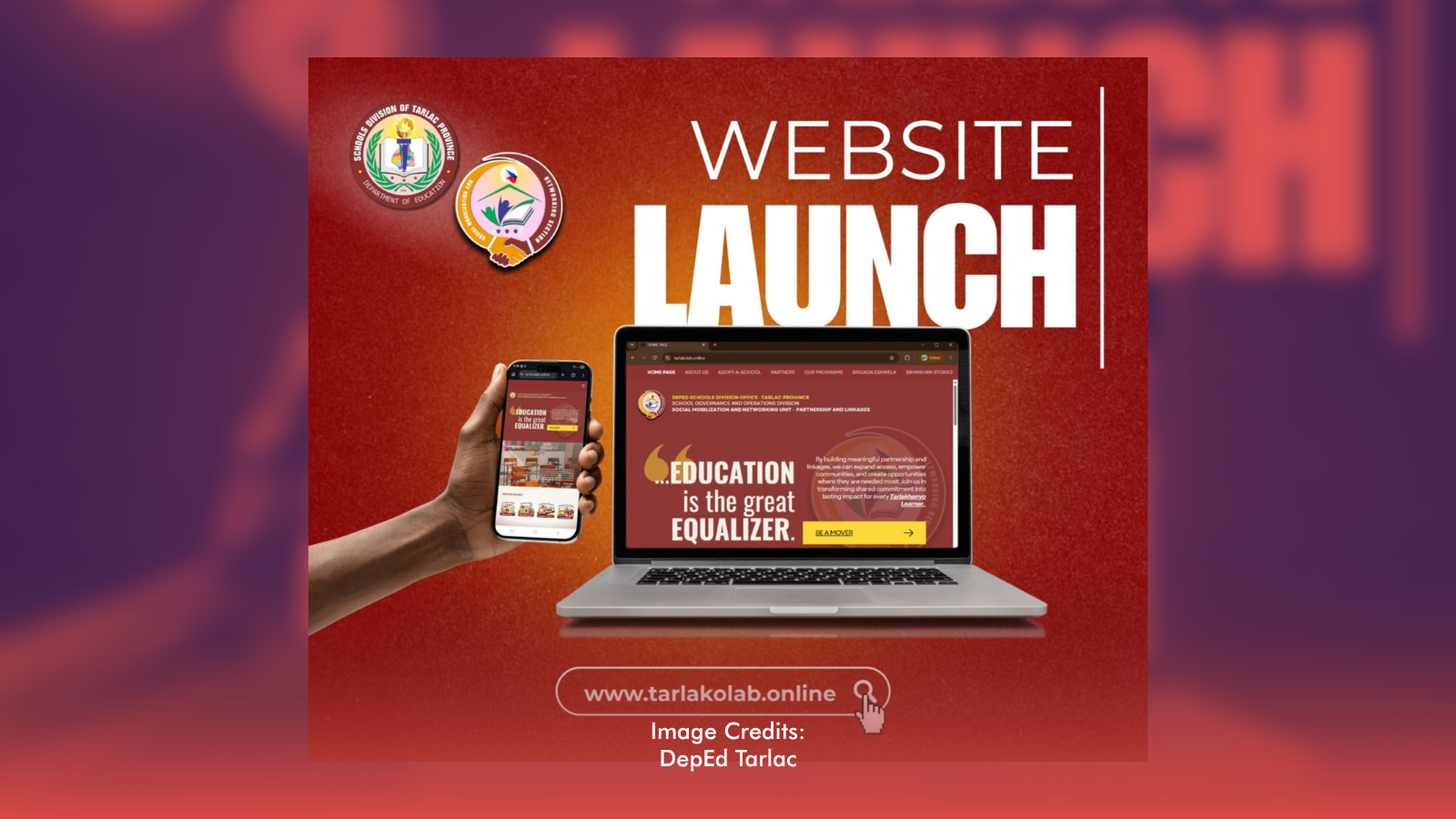 DepEd Tarlac Creates Digital Hub to Bring More Support to Schools