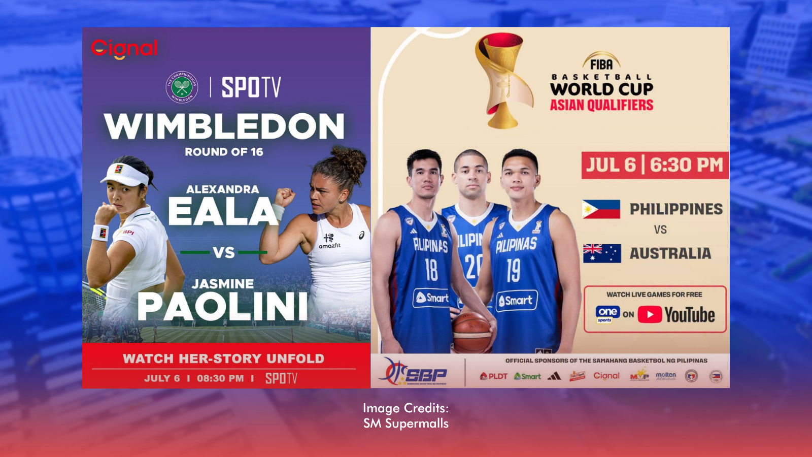 Whether it's every basket, every rally, or every breakthrough moment, fans can experience history – or her-story – together.
