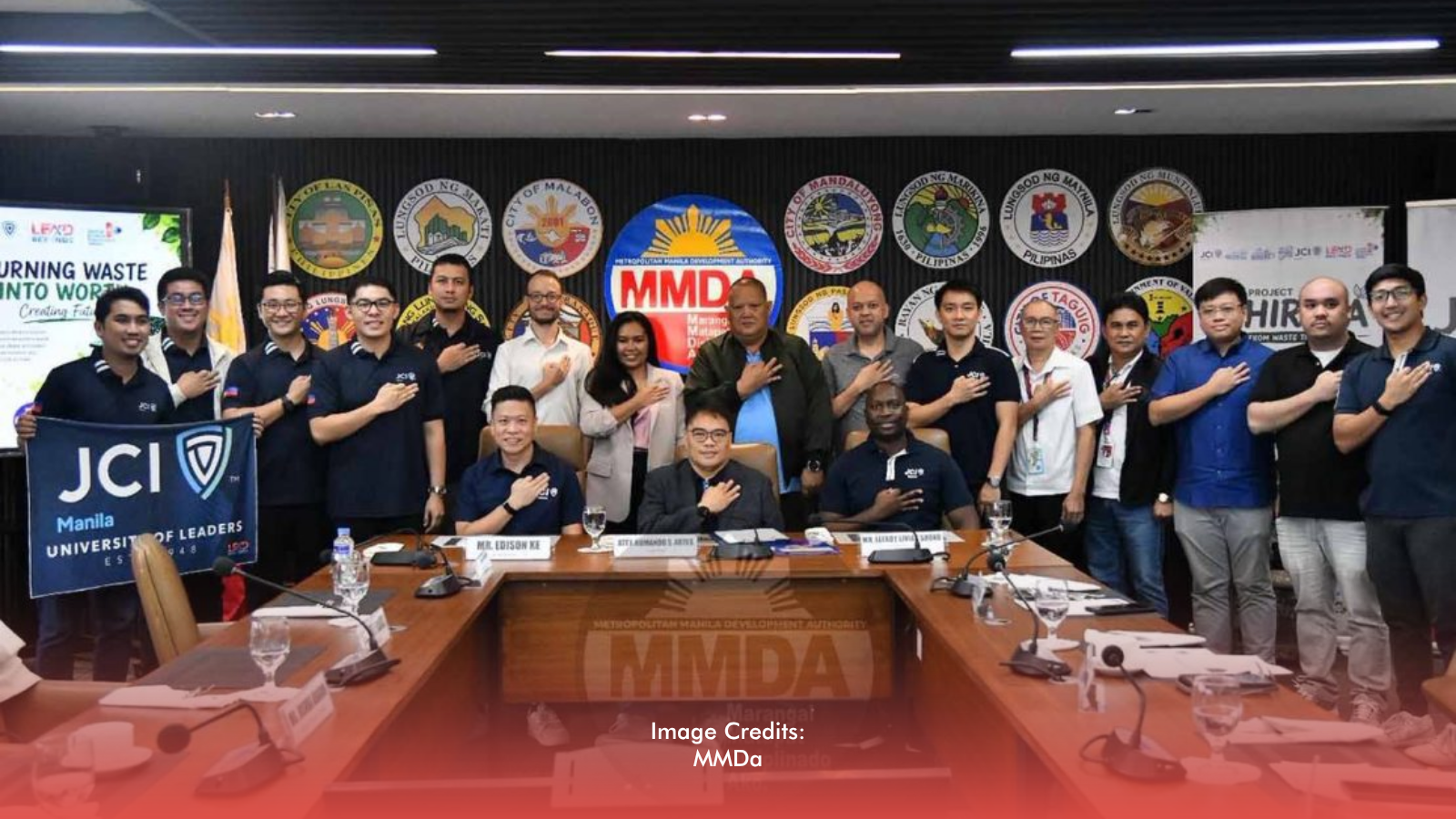 MMDA Partners with JCI Manila to Turn Plastic Waste Into School Furniture