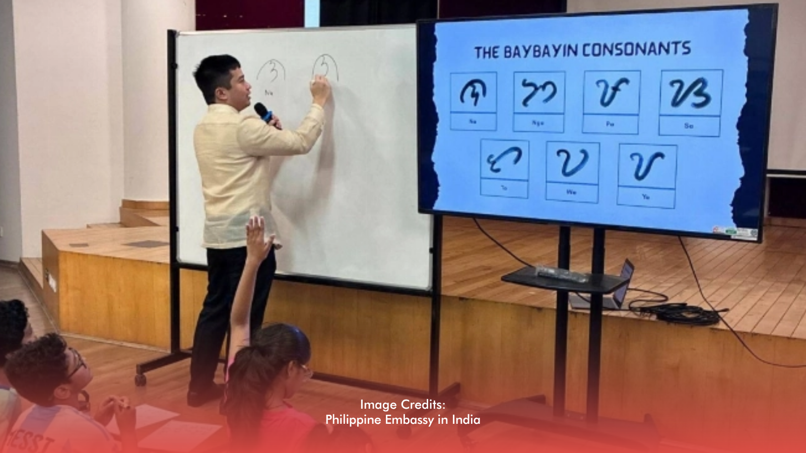 Philippine Embassy Brings Baybayin to Indian Classrooms