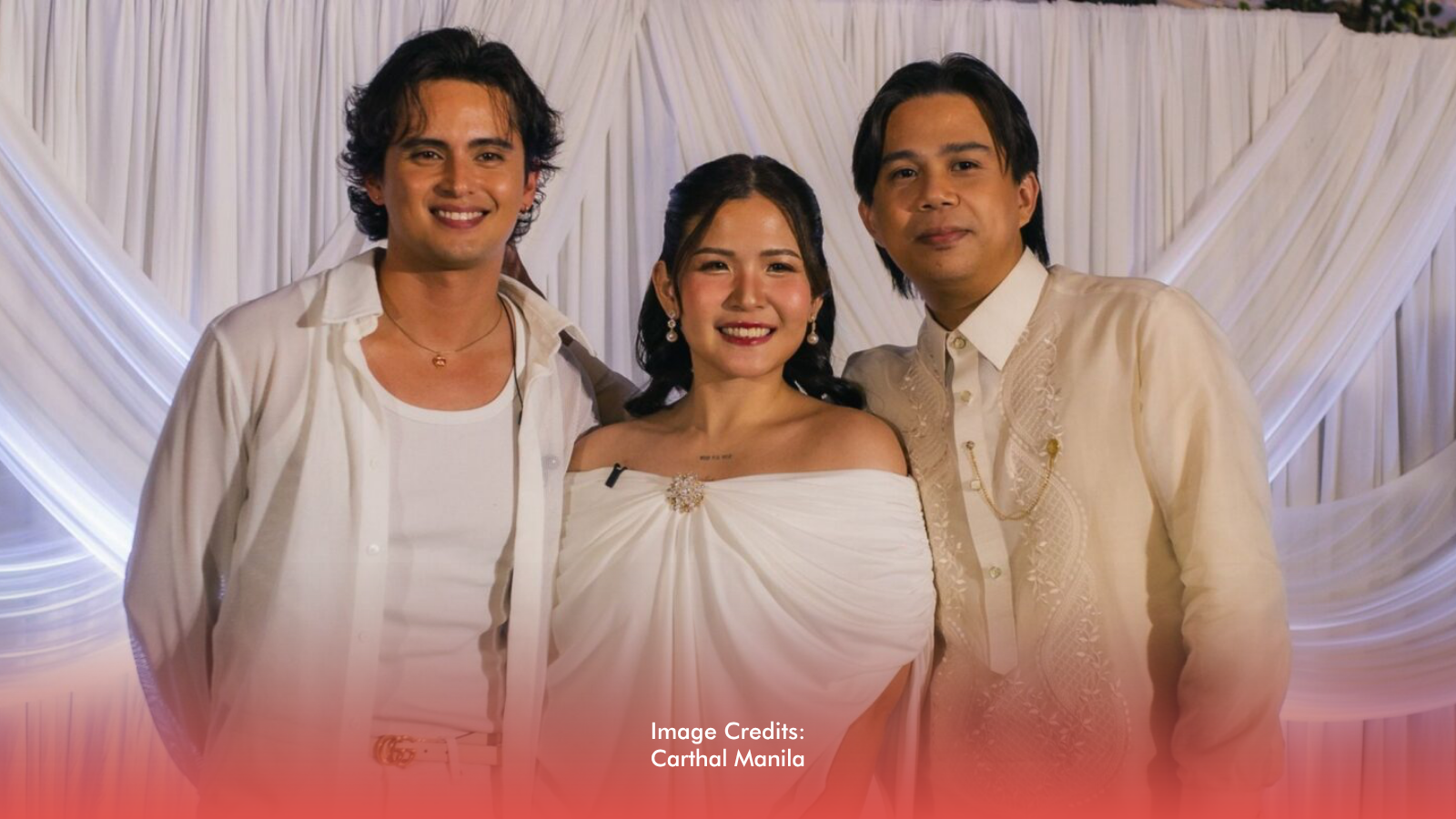 James Reid Crashes a Cavite Wedding With a Surprise Set