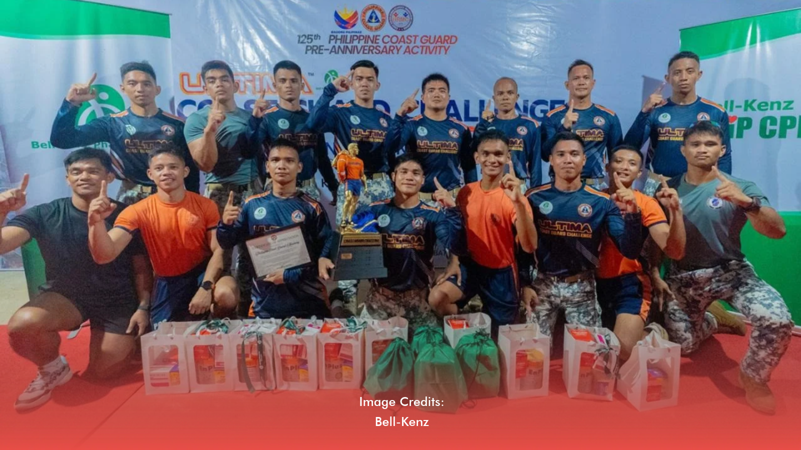 The 2-day challenge tested PCG personnel's endurance, mental agility, and teamwork.