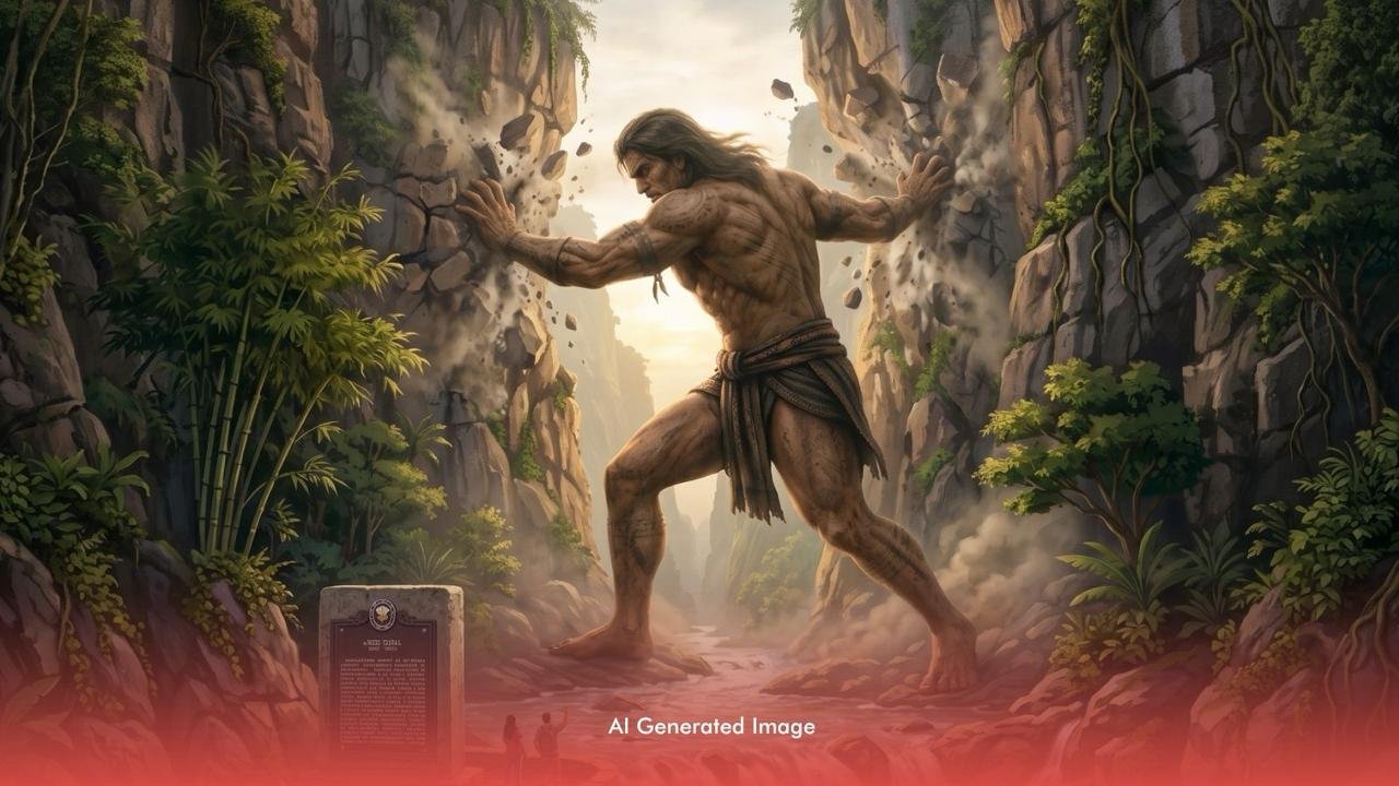 Bernardo Carpio is a legendary hero known for his extraordinary strength and his imprisonment between mountains.